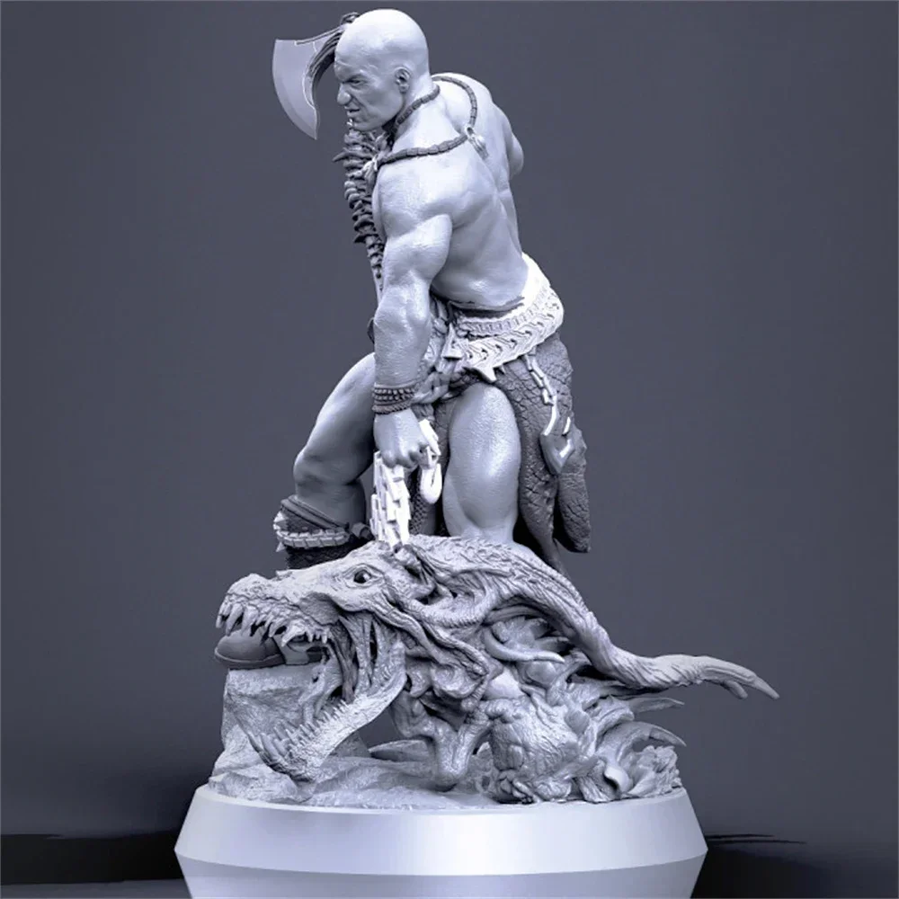 Boneflesh Warrior 75mm Resin Figure Model Kit 1/24 Scale Models Unpainted Kits Diy Toys Hobbies Plastic Model A253