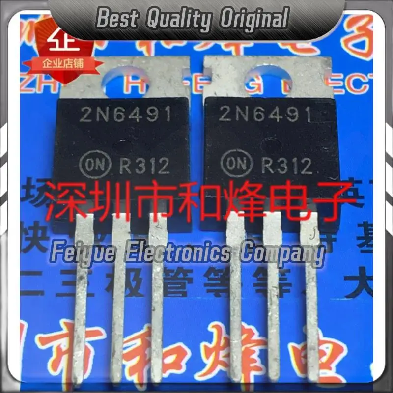 5PCS-20PCS  2N6491  TO-220 80V 15A     Best Quality Imported Original