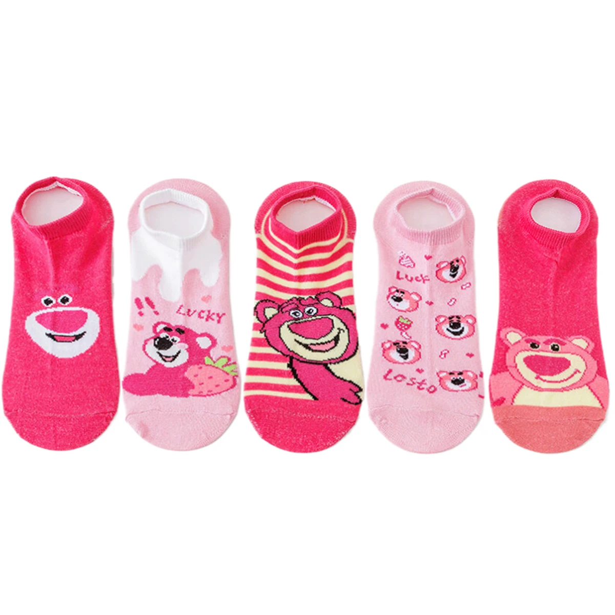 5/10Pairs Potdemiel الشارع موضة الكرتون أنيمي الجوارب الرجال النساء الهيب هوب الجدة مضحك عادية طاقم الجوارب #6