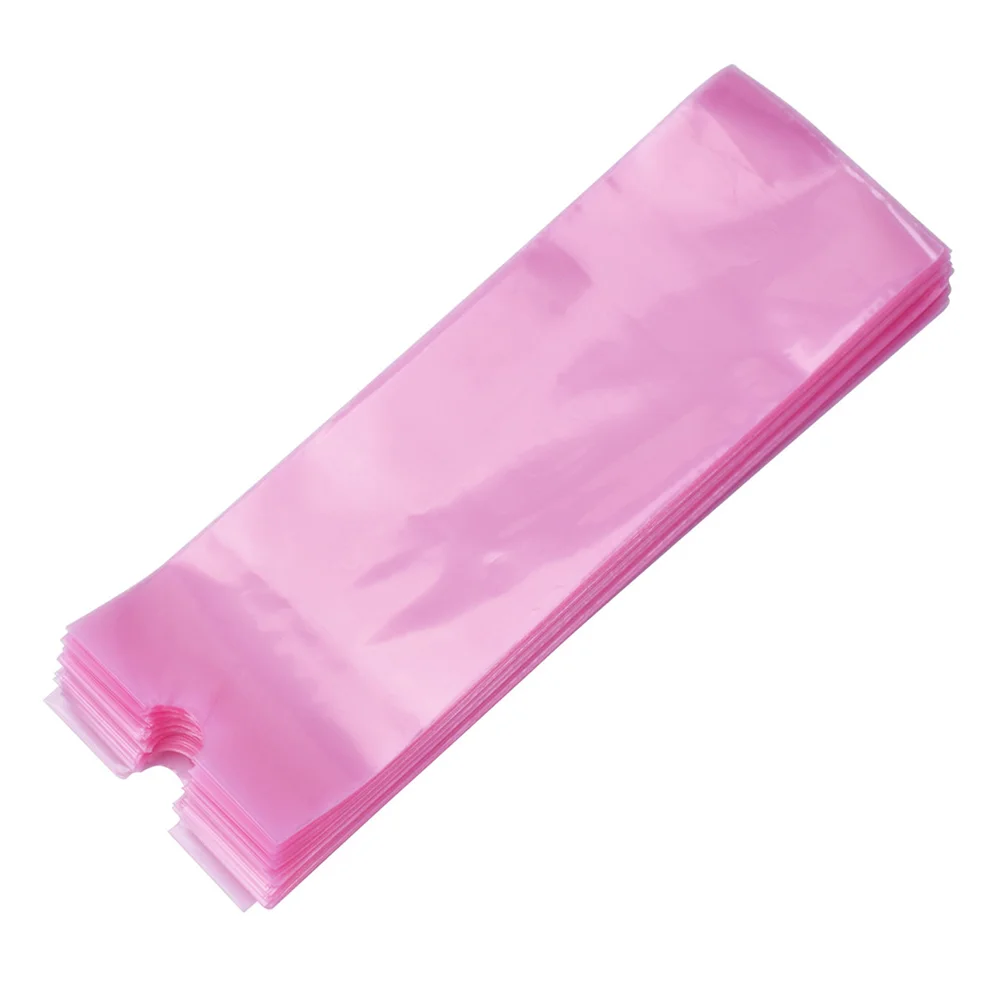 

200 шт. сумка с крючком в виде ручки розовые принадлежности для татуировок для маникюрного салона