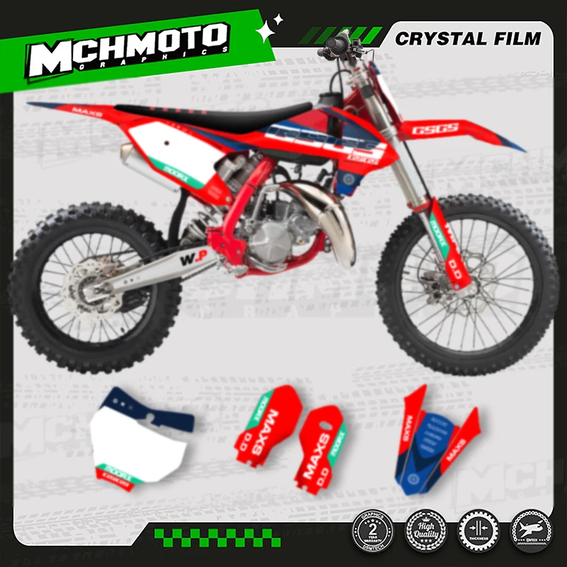 

MCHMFG MOTO New Style Custom Team Graphics Decal Sticker Kit For GASGAS MC85 2021 2022 006