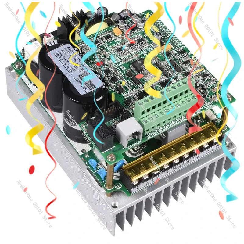 220V Bare Metal Permanent Magnet Synchronous Driver 0.75 1.5 2.2 3.7KW for Motor Speed Control