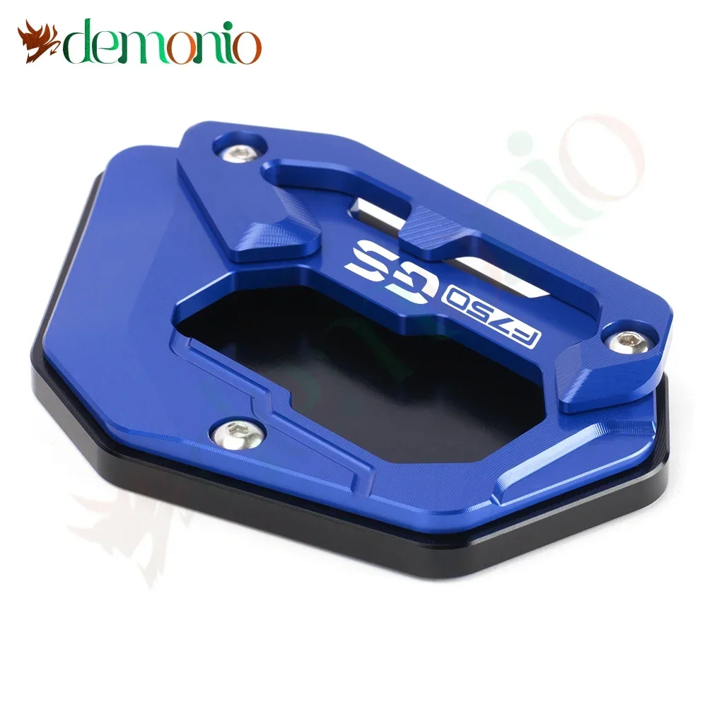 BMW F750 gs f 750 gs f 750gs f750gs f750gs f750gs用のアルミニウム製オートバイサポートプレート,拡大スタンド,サイドスタンド,延長パッド