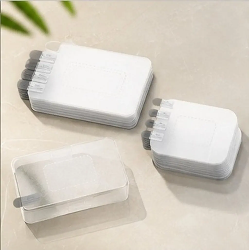 20Pcs Dash Cam Windshield Electrostatic Sticker Set Pet Transparent Reusable Static Cling Film No Residue Easy Install Weather