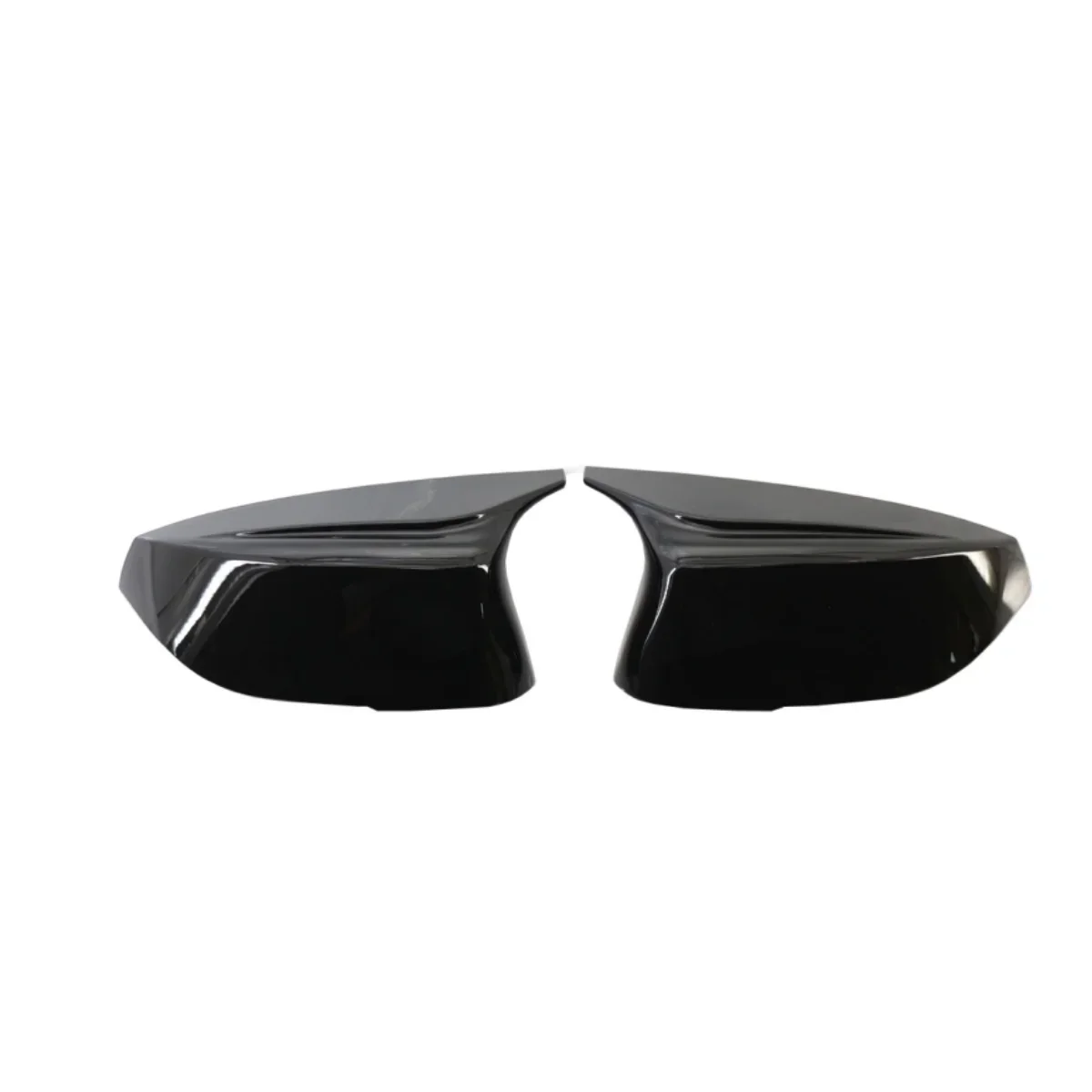 For Infiniti Q50 Q50S  Q70  Q60 QX30 2016 - UP Glossy Black Carbon Look Rear View Mirror Cap Cover Replacement Left & Right