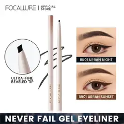 Focallure Long Lasting Gel Eye Liner Pencil Smooth Tools Eyeliner Waterproof Eye Liner Gel Pen Eyes Makeup Sweat-proof Matte