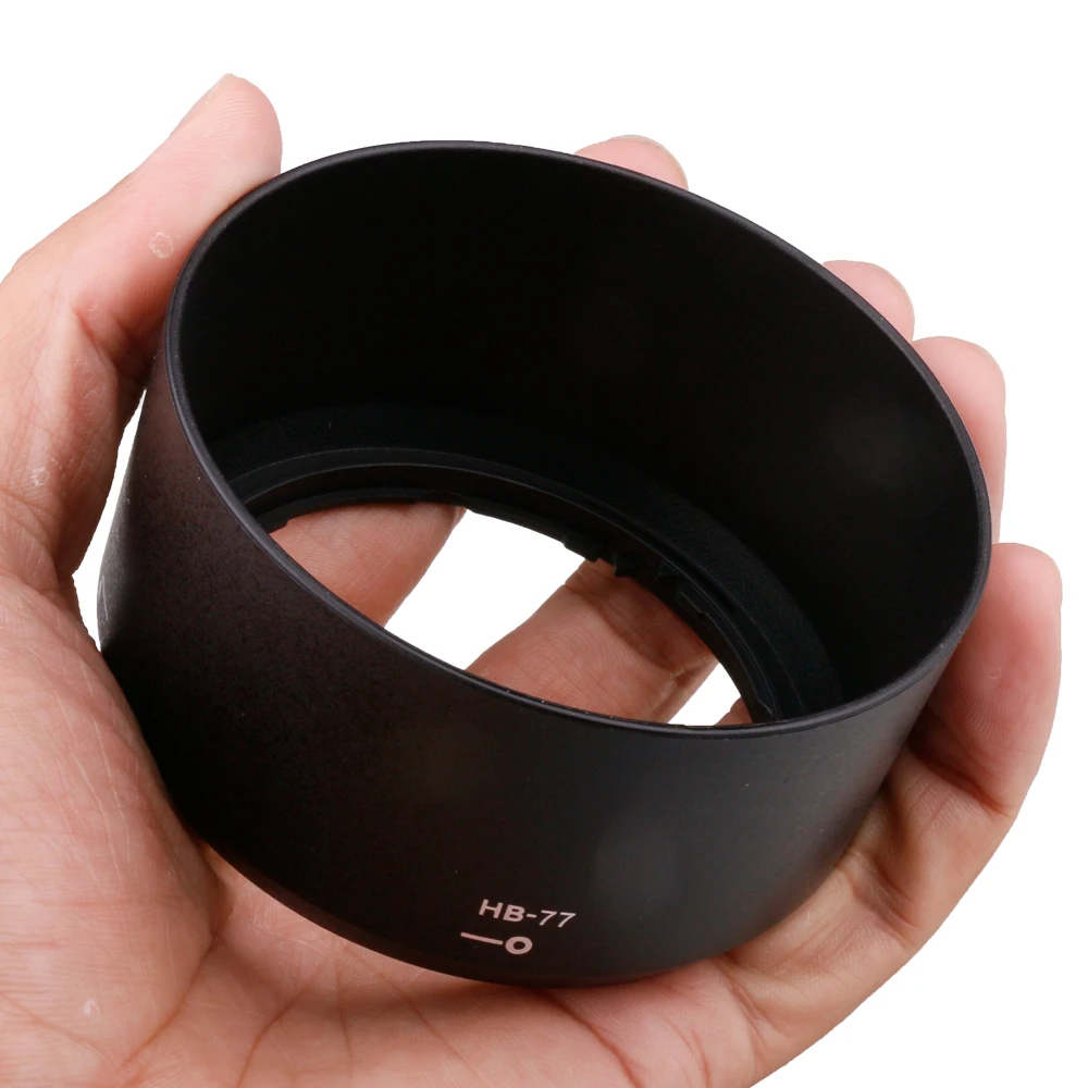  NEW Bayonet Lens Hood Replace HB-77 for Nikon AF-P DX NIKKOR 70-300mm f/4.5-6.3G ED VR / 70-300 mm f4.5-6.3G ED HB77