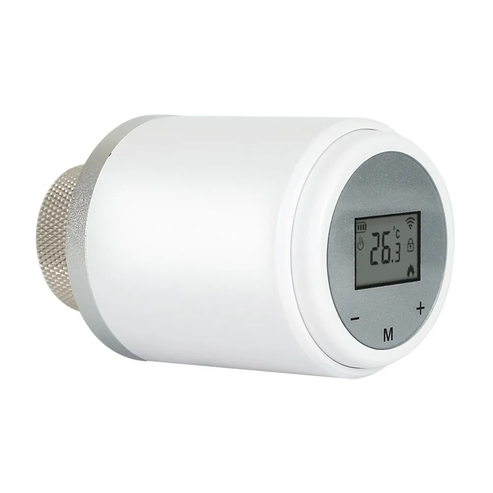 Smart Thermostatic Radiator Valve For Zigbee For Tuya with Programmable Weekly Schedule and Remote App Connectivity