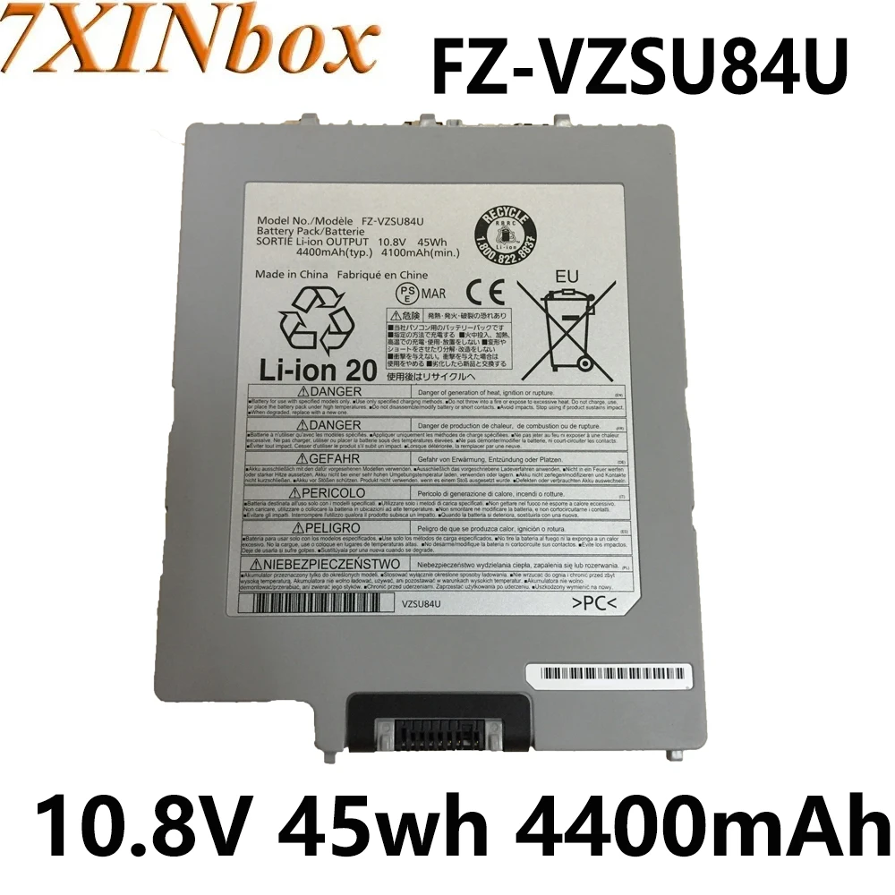 

7XINbox FZ-VZSU84U FZ-VZSU84R 10,8 В 45 Втч Аккумулятор для ноутбука Panasonic FZ-G1 Аккумулятор для планшетного ПК