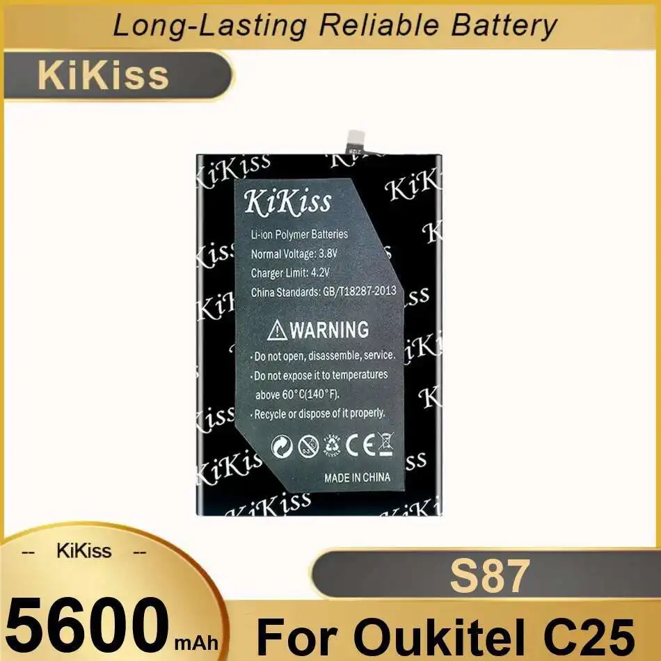 

For Oukitel C25 5600Mah Mobile Phone Battery High-Efficiency S87