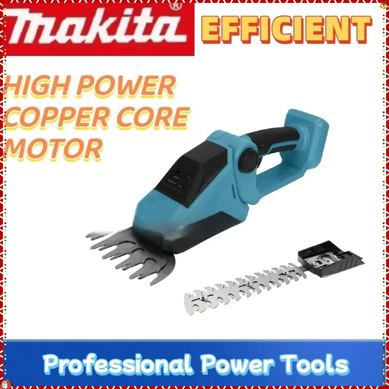 마키타 무선 헤지 트리머 2-in-1 미니 핸드헬드 전기 잔디 가위 정원용 마키타 배터리용 관목 트리머