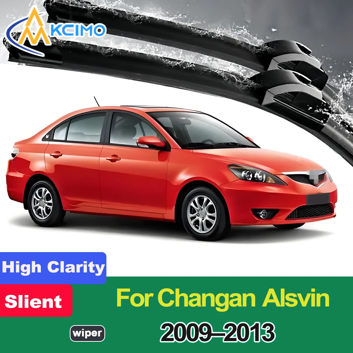 

2PCS New Front Windshield Wiper Blade for Changan Alsvin 2009-2013 Front Windshield Auto Wipers Blade Accessories 2014 2012 2011