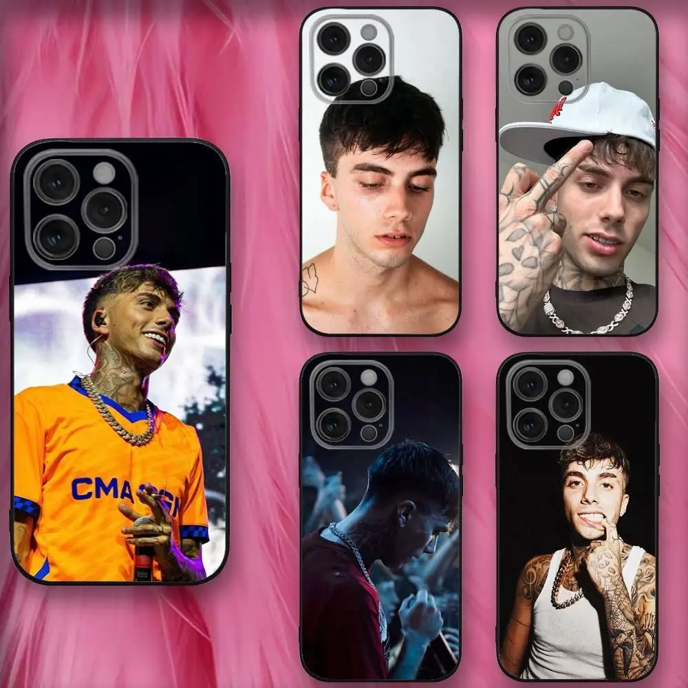 

Singer T-Tony B-Boys Phone Case For iPhone 16,se4,15,14,13,12,11,Pro,X,XS,Max,XR,Plus,Mini Soft Black Cover
