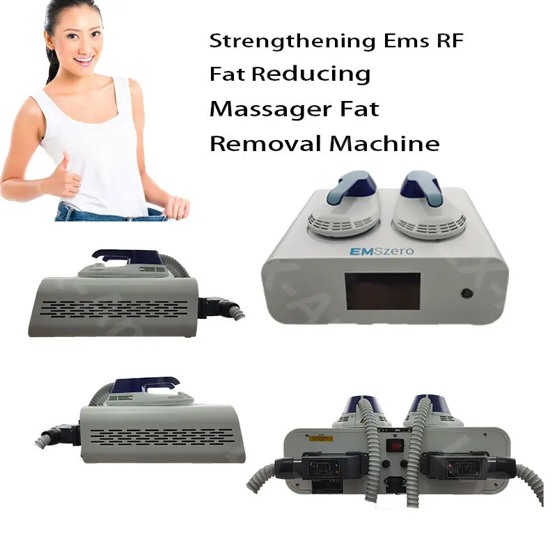 RF Body Fat Burning EMSZERO 6500W Electromagnetic Stimulation Carving Treatment Machine EMS Weight Loss and Body Shaping Machine