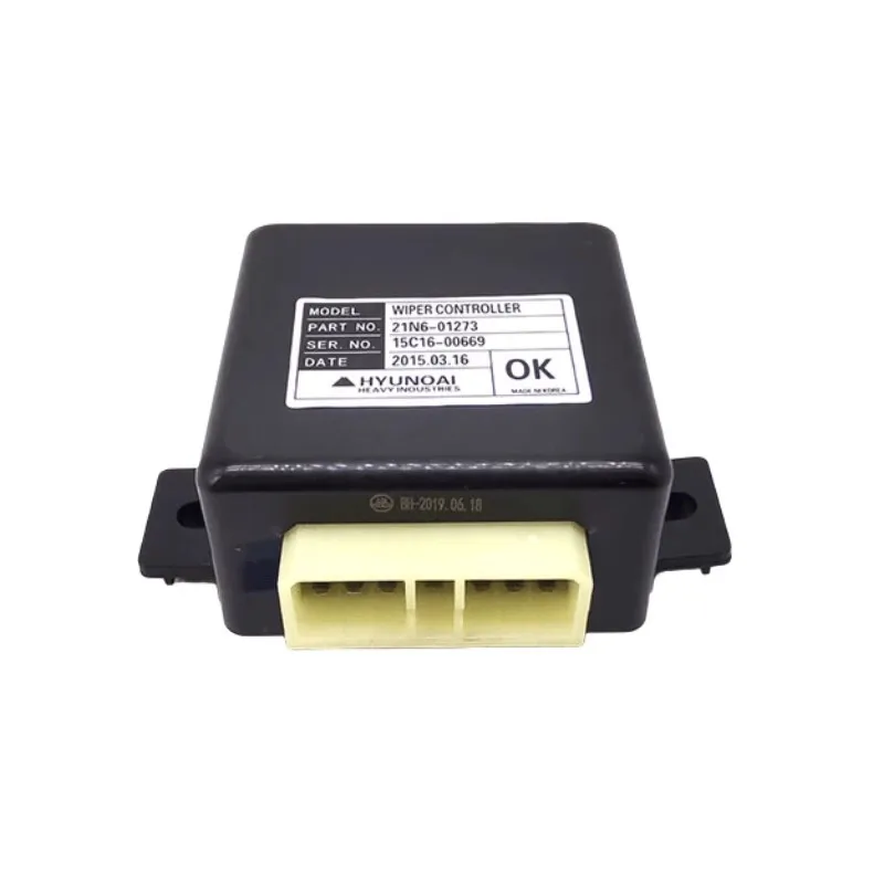 21N6-01273 21N601273 Wiper Relay Controller For Hyundai R80 130 150 220 215 225VS 305-7 -9 Excavator Parts