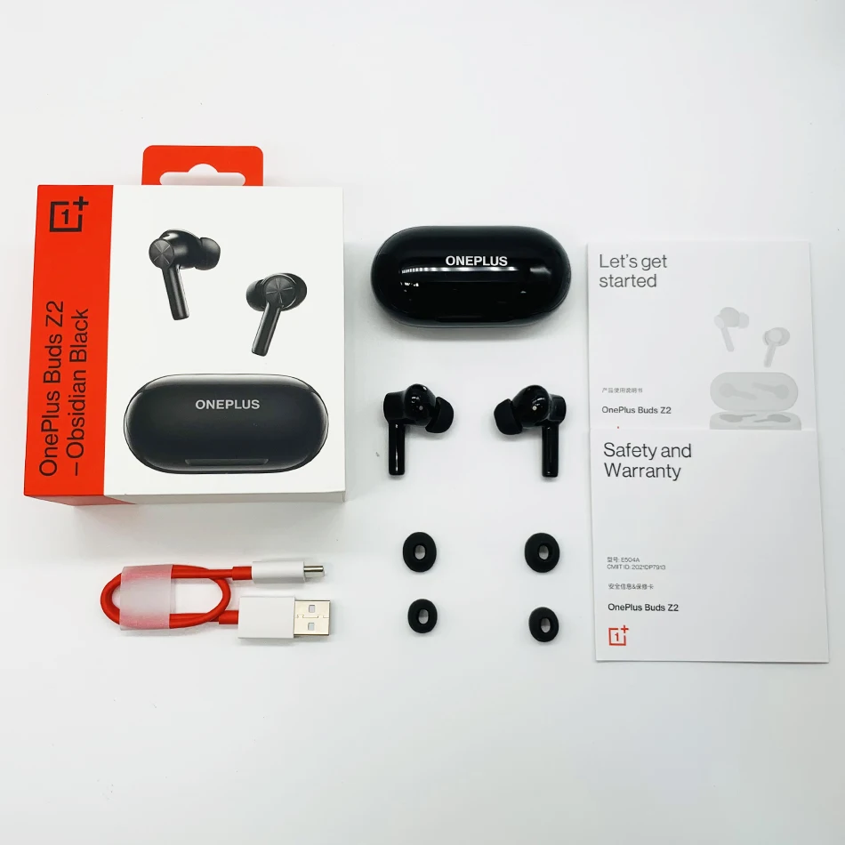 Imagem -02 - Fone de Ouvido sem Fio Oneplus-buds z2 z Tws Bluetooth 5.2 Auscultadores com Cancelamento de Ruído Ativo para Oneplus rt Pro Novo