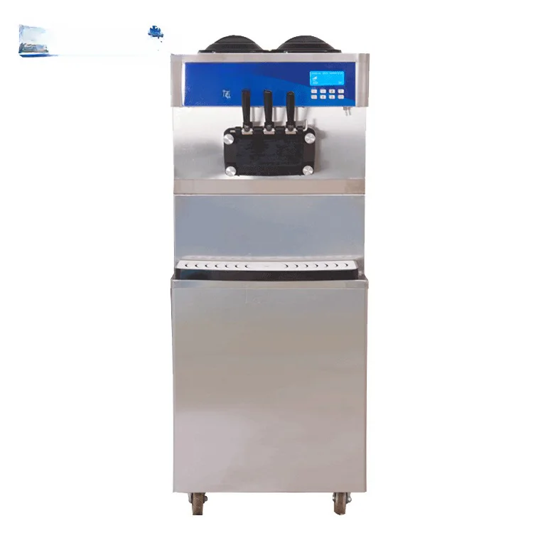 Commercial Full-Automatic Sundae Ice Cream Machine Vertical Internet Celebrity Ice Cream Machine Stall Machine