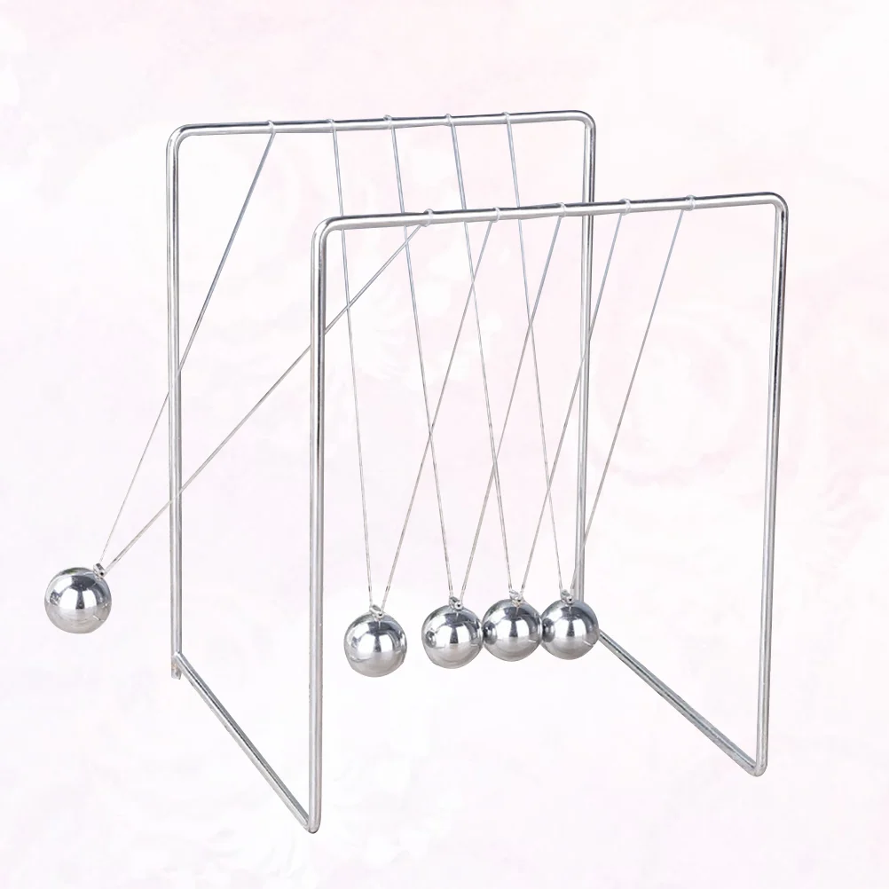 

Dynamics Experiment Tool Toy Chaotic Pendulum Desktop Adornment Newton Square Home Decor Child Newtons Cradle