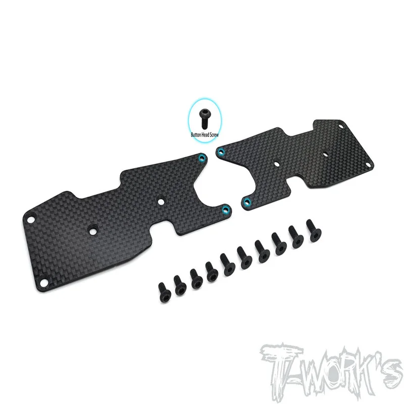 

Original T works TO-246-T3.2-F1.5 Graphite Front A-arm Stiffeners 1.5mm ( For Team Associated RC8 T3.2 )sssional Rc part