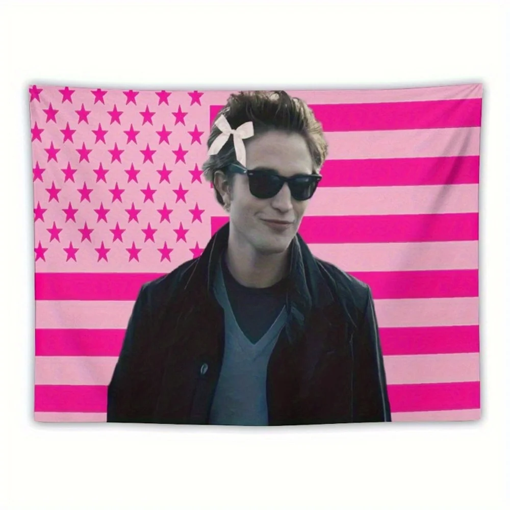 Kpop أيدول نسيج إدوارد الوردي العلم الأمريكي الجدار شنقا ملصق كلية النوم الديكور خلفية القماش حديقة لافتات
