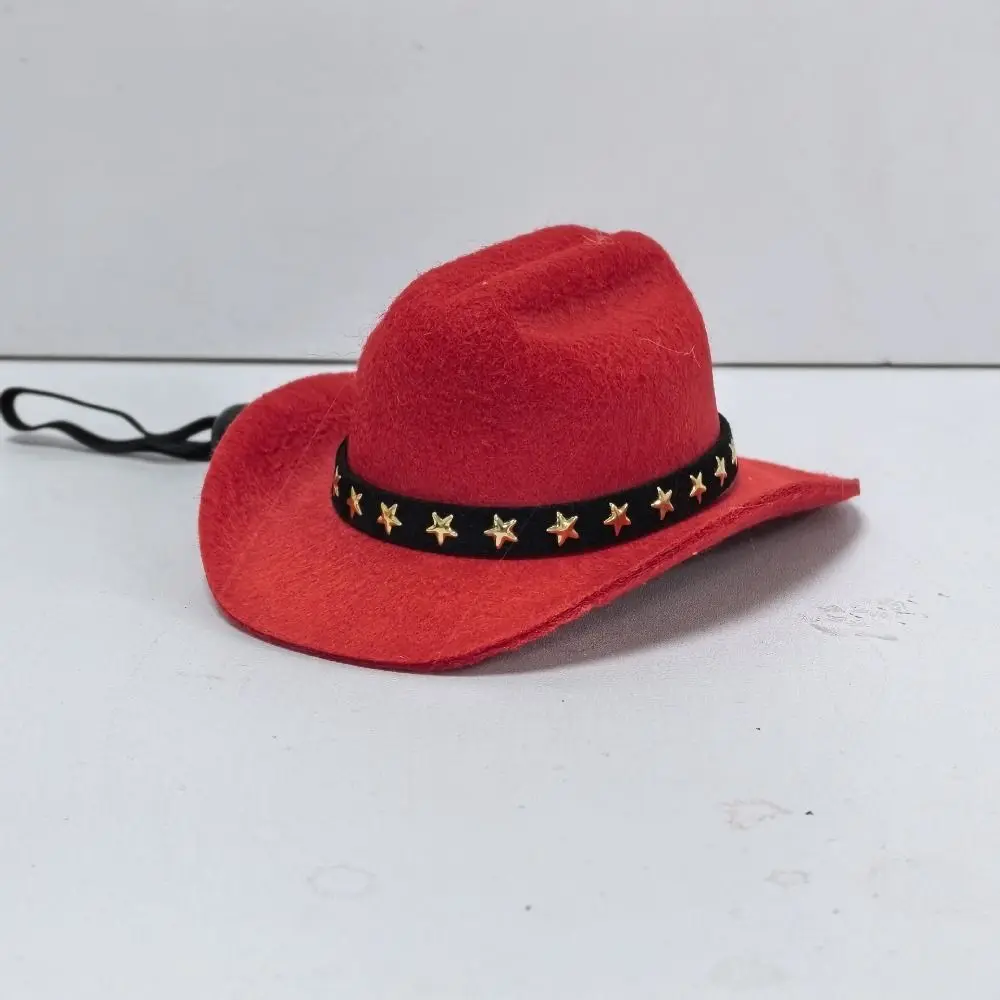 Adjustable Pet Dog Hat Funny Summer Dogs Cat Caps Pet Accessories Dogs Cats Headwear Dog Costume Top Hat Cowboy Hats Photo Prop
