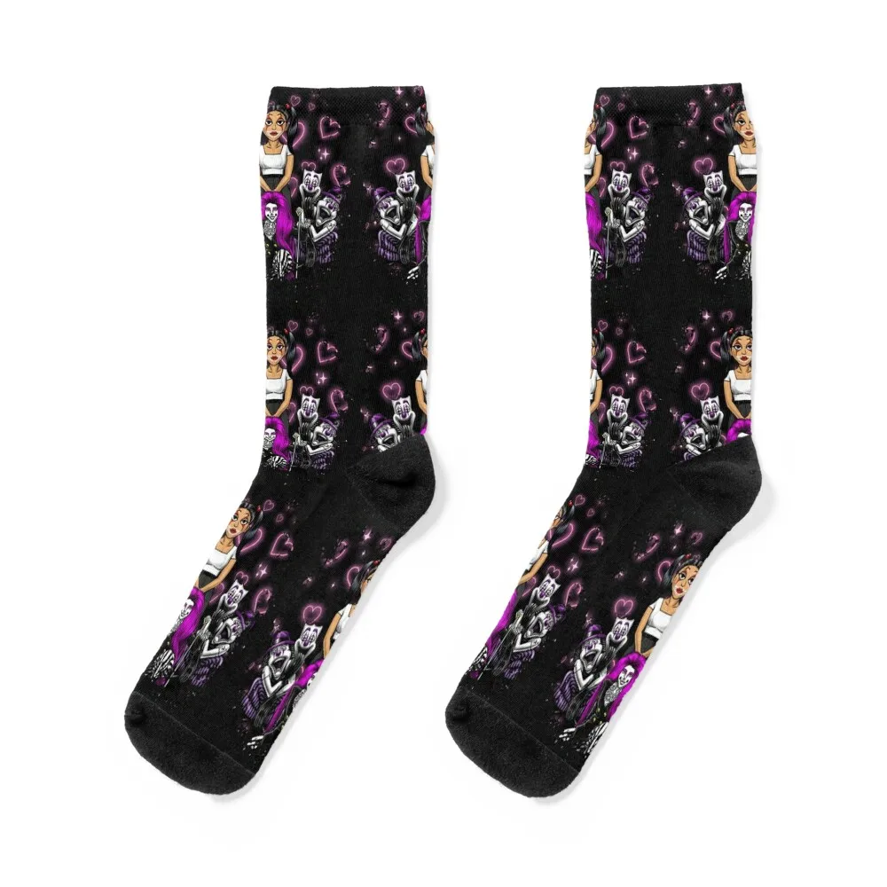

Lil Homies Chola Chicana Socks Novelties Toe sports cycling Climbing Socks Woman Men's