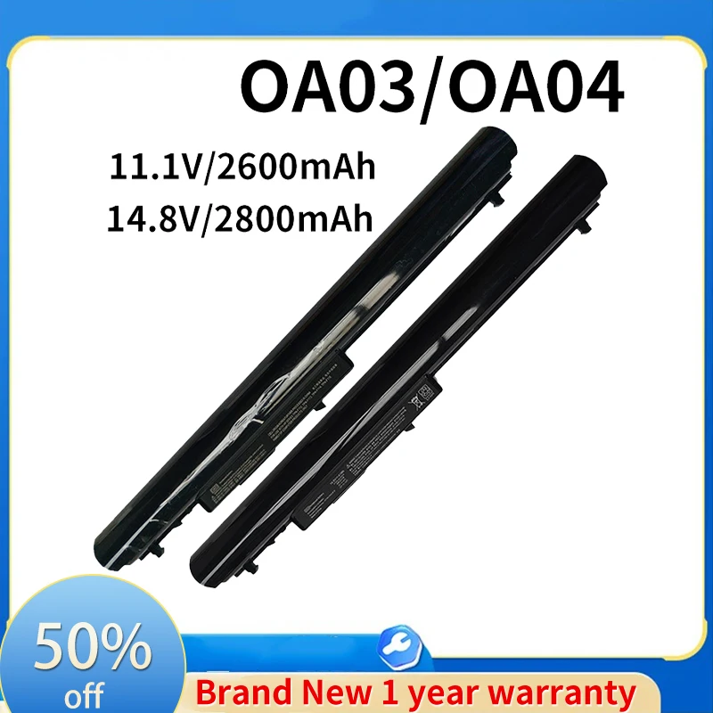 

OA04/OA03 Высокопроизводительный аккумулятор для ноутбука TPN-F112 F113 F114 F115 C113 для HP 740715-001 746641-001 740004-421 HSTNN-LB5Y