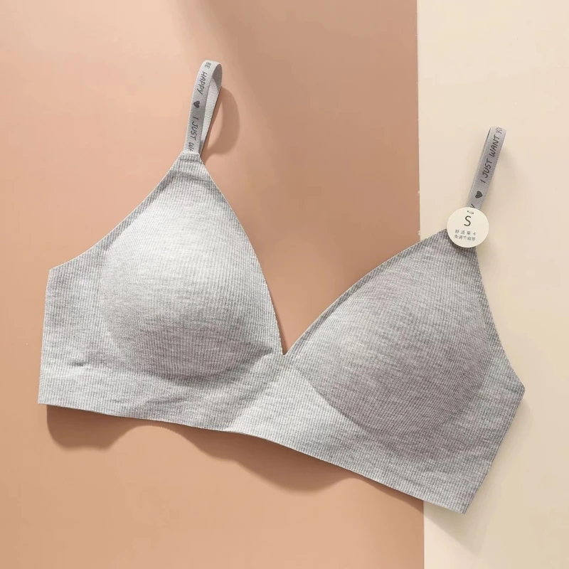 Smooth Ice Silk Wirefree Bra Modest Full Coverage Cool Breathable Comfortable Daily Wear Under Abaya Arab Ladies
