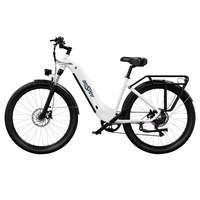 ONESPORT OT05 Electric Bike 27.5inch Tires 250W Motor Electric City E-Bike 36V 18.2AH Battery 25km/h Max Speed Unlock To 32km/h