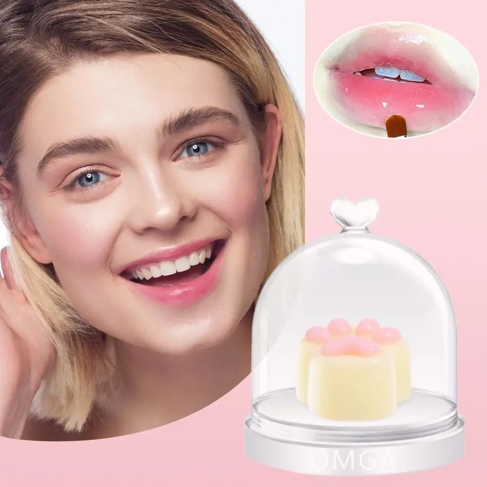 

Cat Paw Color Changing Lip Gloss Nature Long Lasting Moisturizing Jelly Lip Balm Fade Lip Lines Makeup Lip Care Cosmetics