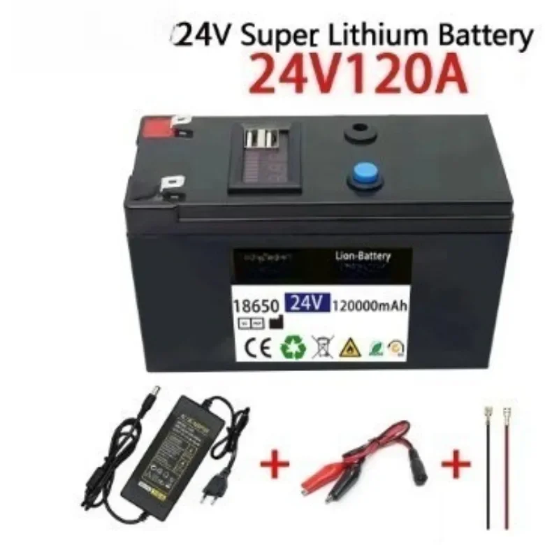 24V 120Ah 6S3P 18650 Lithium Battery Pack For Sprayers Trolleys Children Electric Vehicles