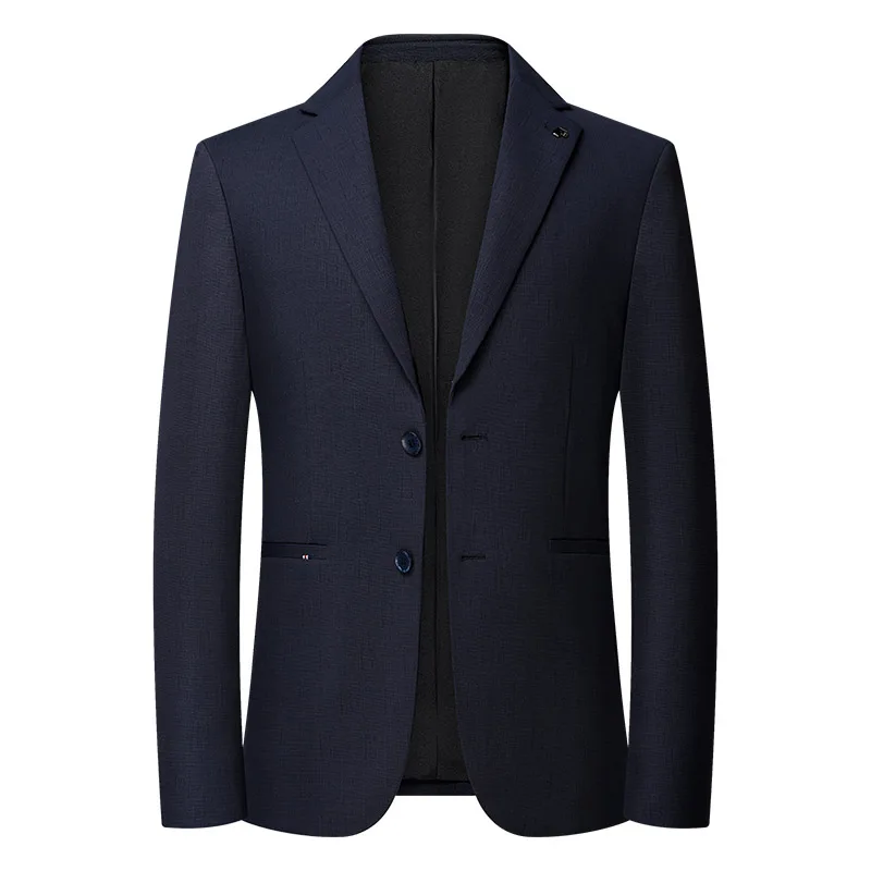 

2024 The New Fashion Handsome All Match High-quality Suit Jacket 80% Nylon 20% Spandex Blazer Masculino Polyester