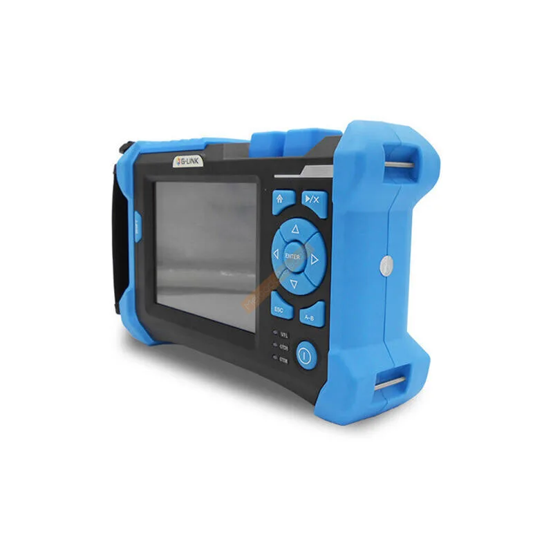 TR600 OTDR Reflectometer Optical Fiber Tester, Singlemode 1310/1550nm 32/30dB, Built-in Visual Fault Locator