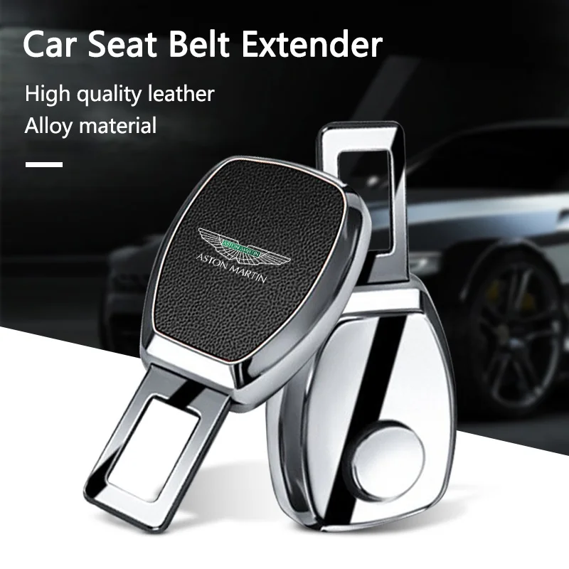 1pc Car Seat Belt Clip Extender Safety Lock Buckle Plug For Aston Martin Vantage Coupe Vantage Roadster Vantage S Accessories