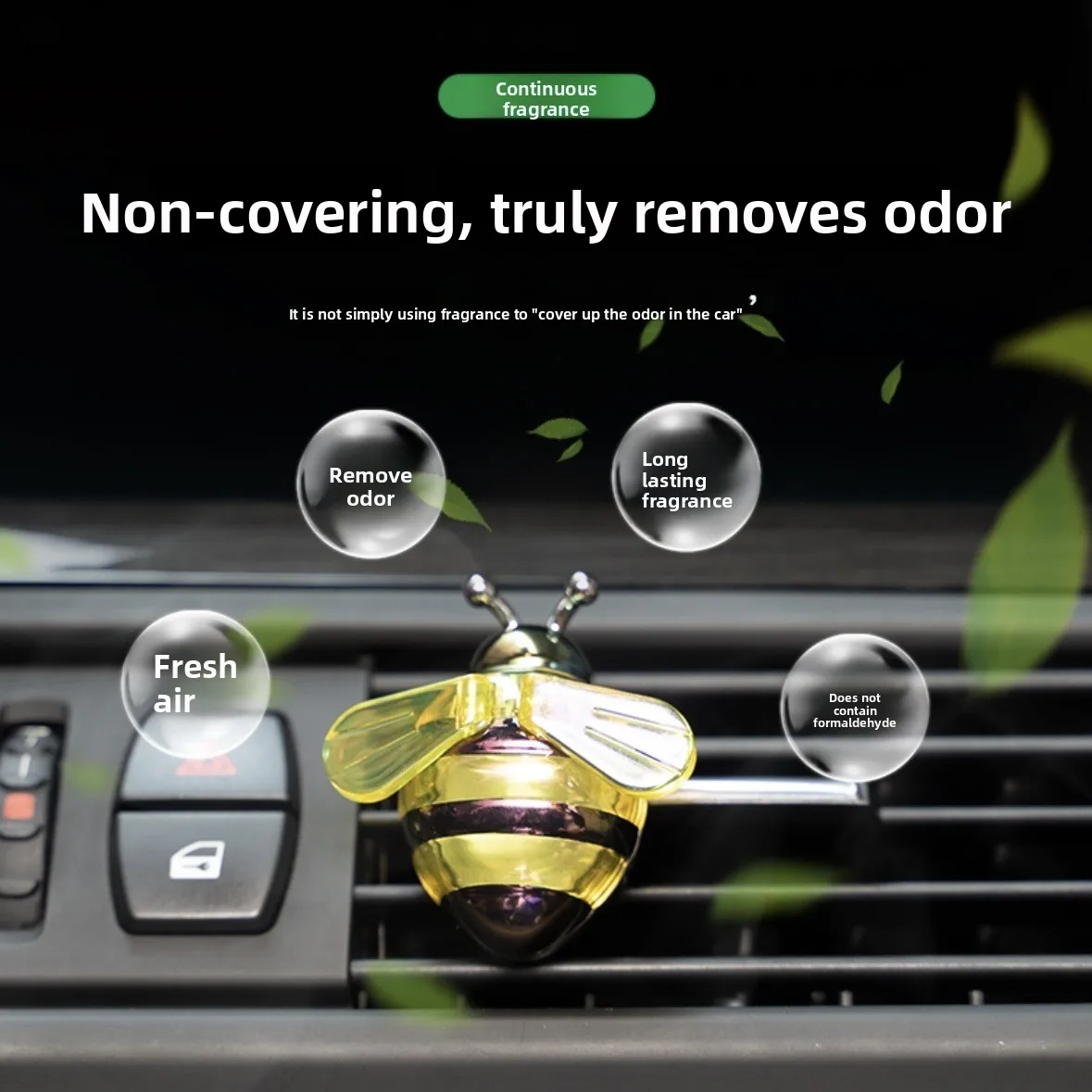 

WW22 little bee car aromatherapy cartoon car out of the trend in addition to odor home high sense lasting