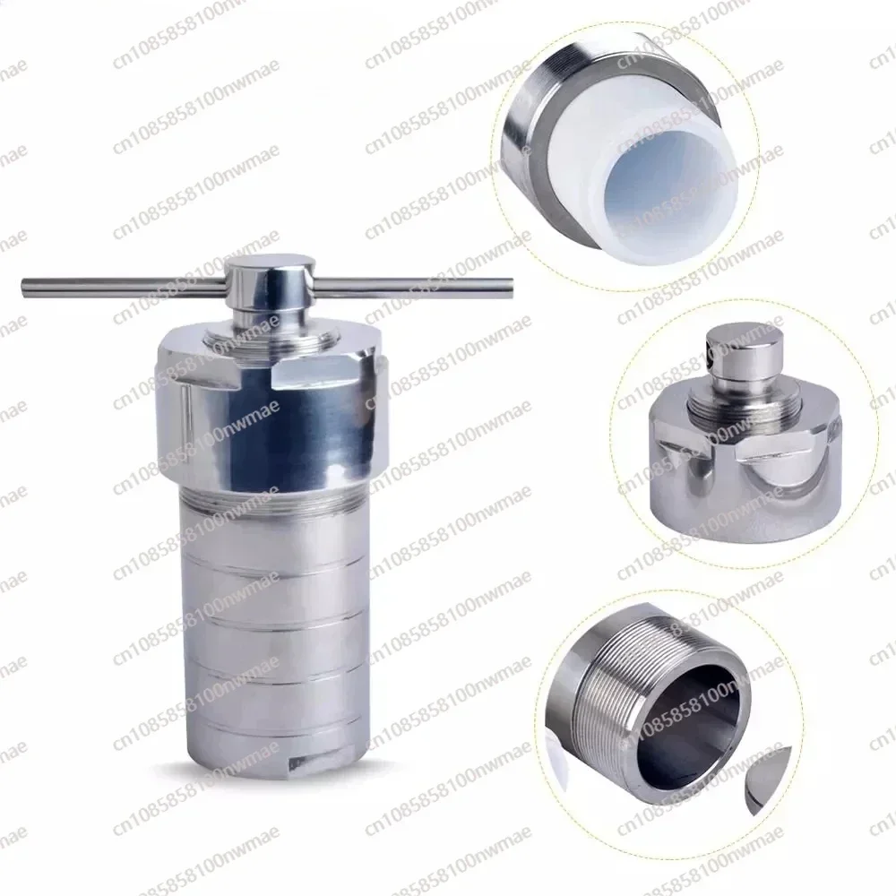 Vessel-kettle Hydrothermal Autoclave Reactor with PTFE Chamber Hydrothermal Synthesis