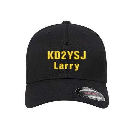 Personalized Ham Radio Call Sign and Name Embroidered Hat