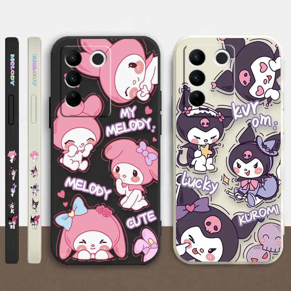 

Phone Case For VIVO S1 S5 S6 S7 S9 S9E S10 S12 S15 S16 V29 V20 V21 V23 V25 V27 PRO 5G Case Funda Shell Cute My M-Melody K-Kuromi