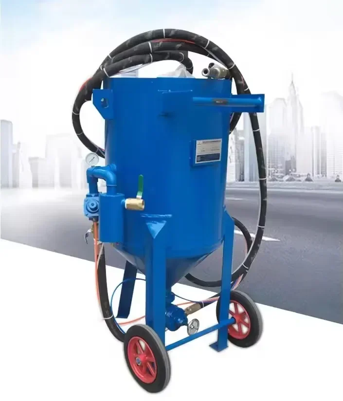 Wholesale High Pressure Sand Blasting Pot Mobile Sandblasting Machine Wide Selection Used Industrial Sandblaster