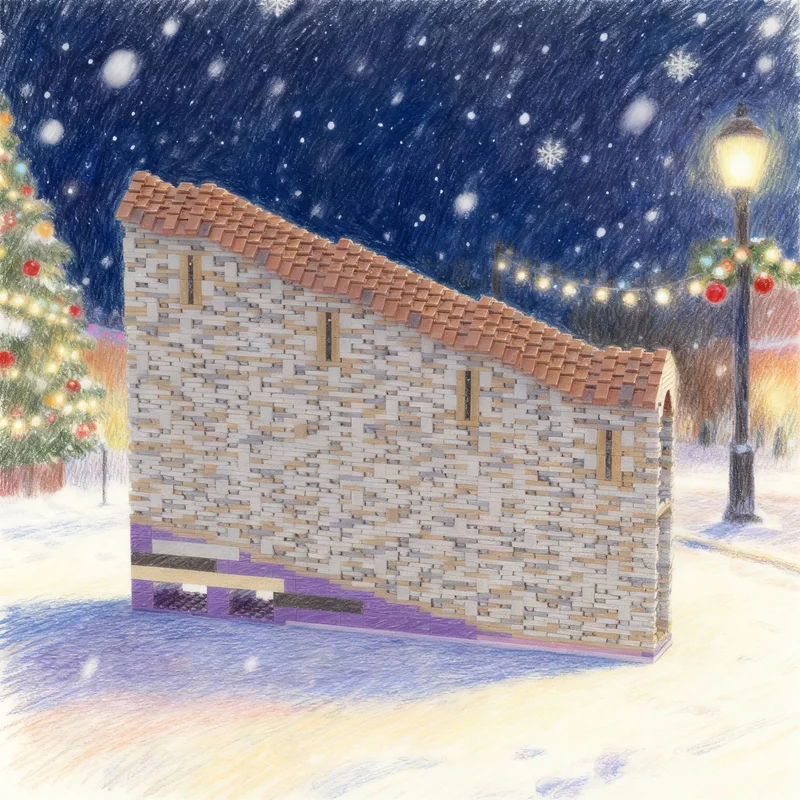 

Конструктор MOC «Замок Хохенгеролдштейк» (3979 деталей), модель стены, рождественский подарок, архитектурный конструктор, развивающая игрушка, креативный набор для творчества, строительные блоки