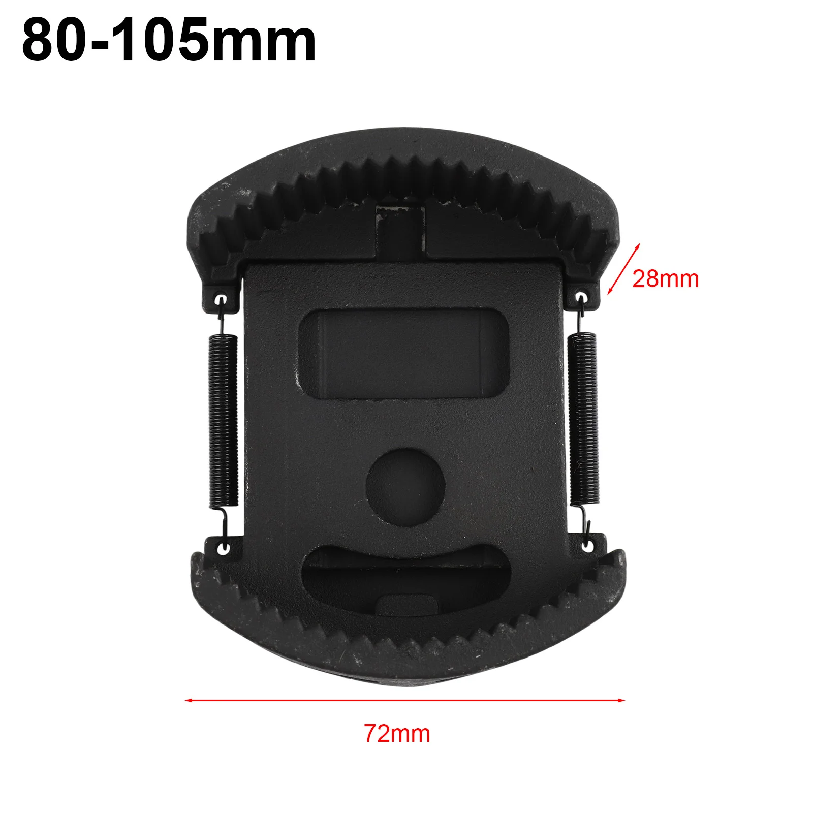2 Jaw Oil Filter Wrench 2 Jaw Wrench Oil Filter Wrench Comfortable Grip Extended Spring Feature Automotive Repair