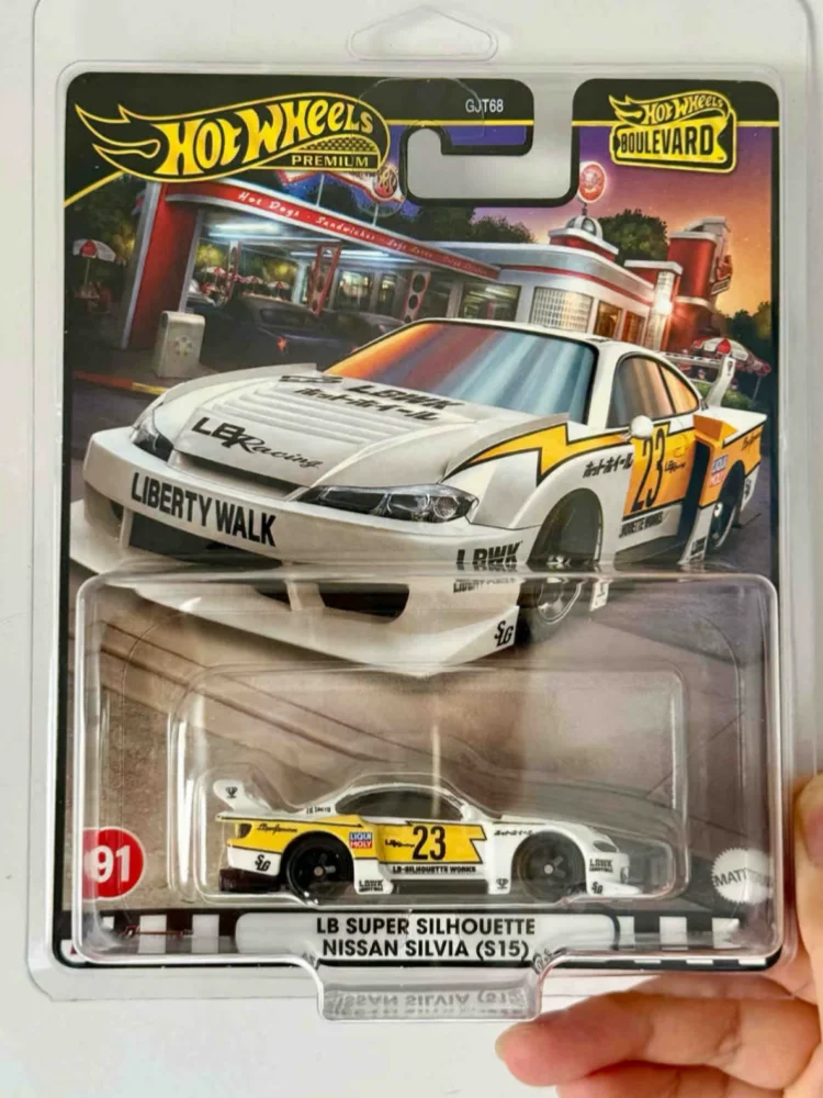 

Hot Wheels Genuine Premium Boulevard 19 U Case Serise Model 718 Gjt68 Diecast Vehicle Creative Collectible Cars Model Fans Gift