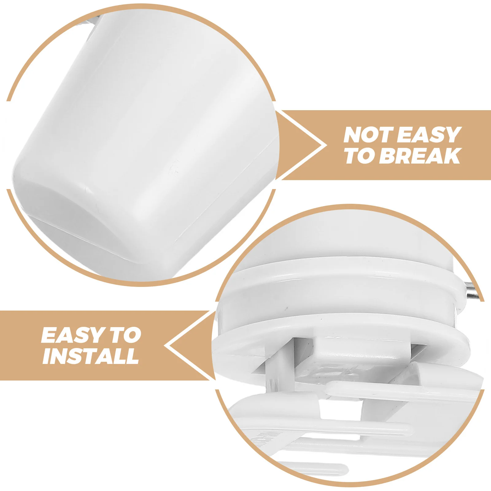 อะไหล่กลไกนาฬิกาพลาสติก 6 ชิ้น สำหรับงาน DIY งานปั้นดินเหนียว อุปกรณ์เสริมกลไกขนาดเล็กกะทัดรัด