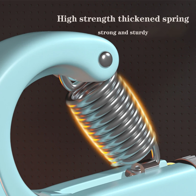 ハンドグリップ強化ハンドトレーナー、カウント強度、調整可能なハンドエクササイザー、高強度、厚みのあるスプリング