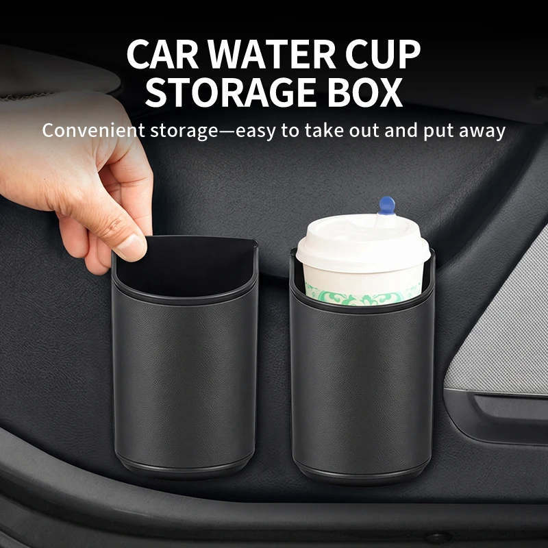 Car Seatback Cup Holder Door Organizer Tools Box Trash Can Interior For Lexus IS250 IS200 CT200h GS300 LS430 RX450h LX570