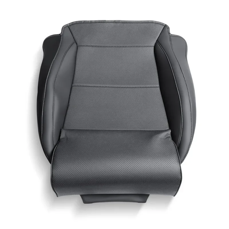 Leg Support Extended Seat Cover for Tesla Model Y Juniper 2025 Nappa Leather Memory Foam Extended Cushion Interior Accessories