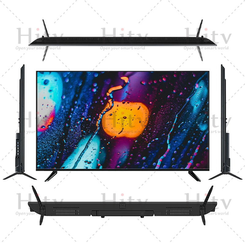 تلفزيون فندق غرفة المعيشة 50 بوصة تلفزيون LED فائق الدقة 4K تلفزيون 55 65 70 75 بوصة تلفزيون ذكي #4