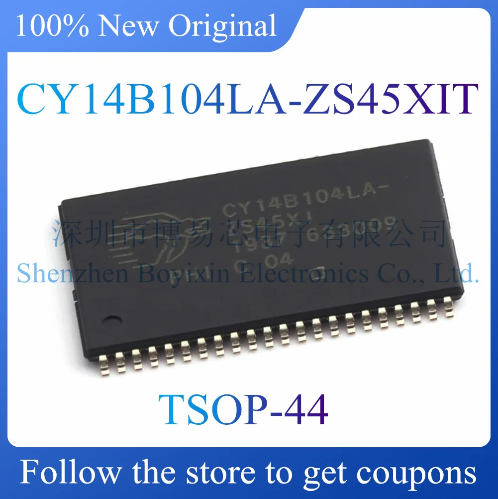 

NEW CY14B104LA-ZS45XIT Original Product TSOP-44