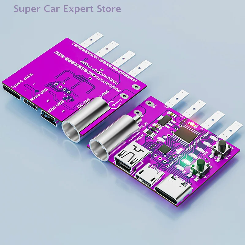 140W Charger Aging Tool For DL24 Load Tester Type-C PD3.1 Fast Charging Protocol 4-Wire Test Board Voltage Meter Deceiver