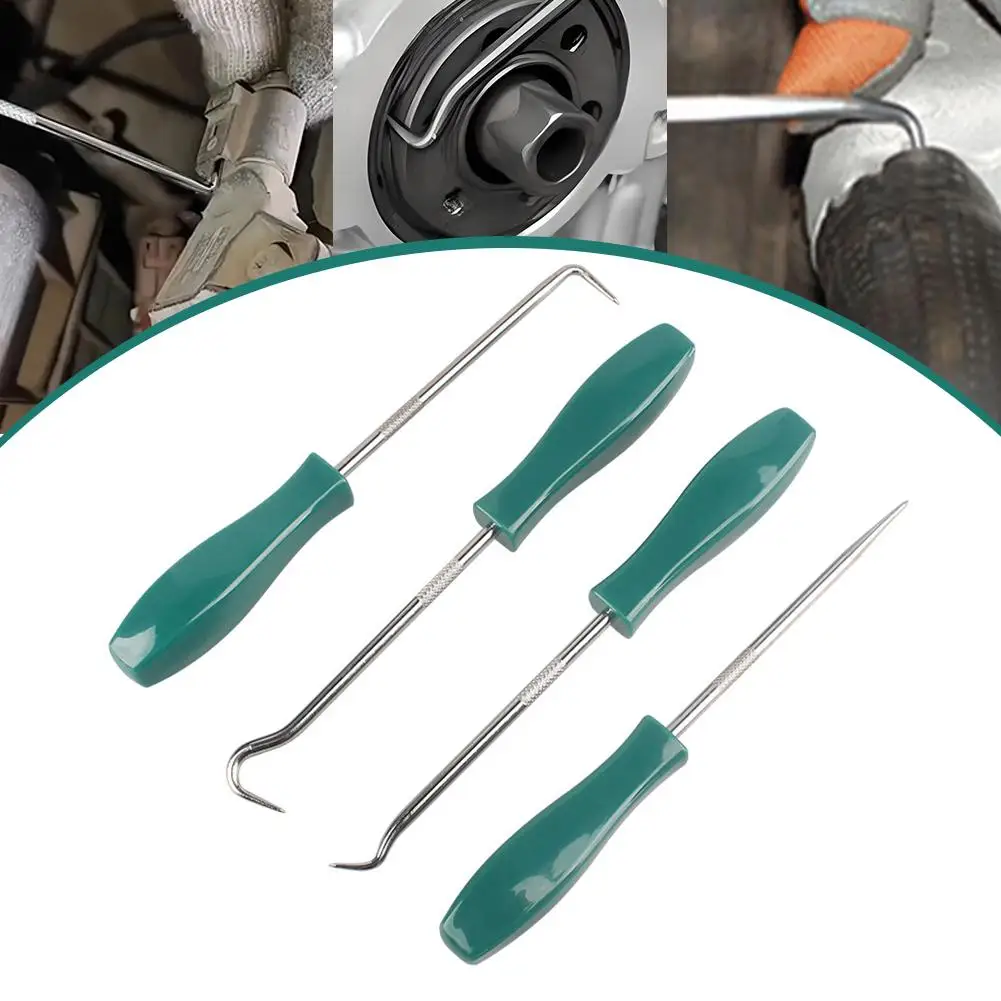 4Pcs Oil Seal Screwdrivers Set Car Auto Vehicle Pick Hooks For Garages General-Plumbers Mechanics Workshop135mm Car Tools